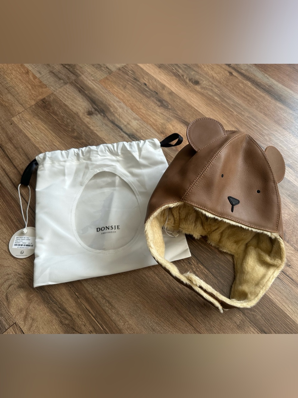 Donsje Amsterdam Kapi Classic Bear Cognac size 5-6
